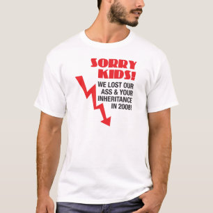 T-shirt ENFANTS DÉSOLÉS ! t-conception
