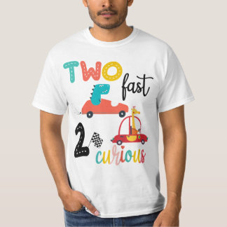 T-shirt Enfants Deux Fast 2 Curious Racing 2e anniversaire