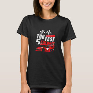 T-shirt Enfants Deux Rapides 5 Curieux Décorations d'Anniv