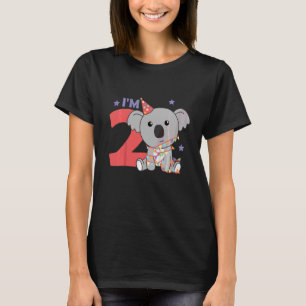 T-shirt Enfants Deuxième Anniversaire Koala Pour Enfants U