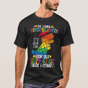T-shirt Enfants Dinosaur Fidget Jouet Si Long jardin d'enf
