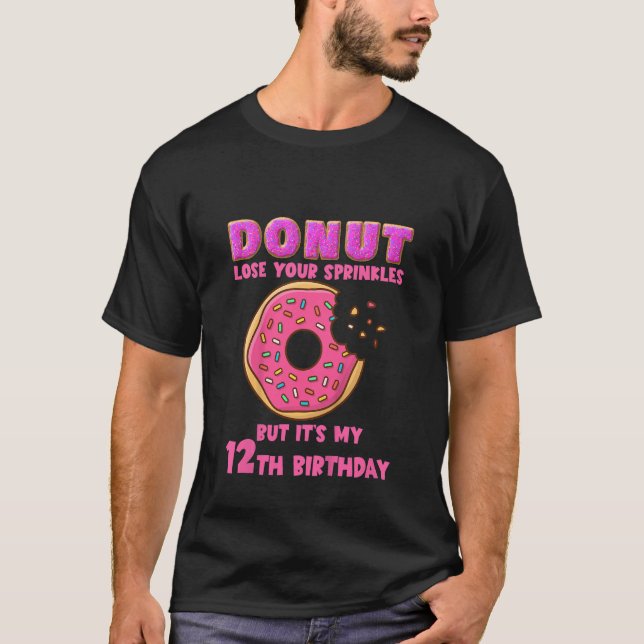 T-shirt Enfants Donut Perdre vos arrosages 12e partie anni (Devant)