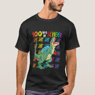 T-shirt Enfants Drôle Masque Visage Masque 100 Jours De L'