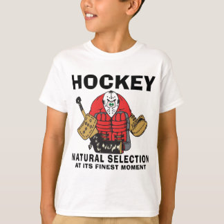 T-shirt Enfants drôles de gardien de but d'hockey