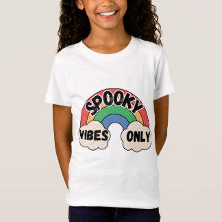 T-Shirt Enfants Éffrayant Vibes arc-en-ciel seulement Todd