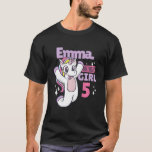 T-shirt Enfants Emma's Birthday pour son 5e anniversaire<br><div class="desc">Enfants Emma's Birthday For Her 5th Birthday.</div>