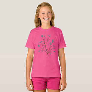 T-shirt Enfants en fleurs particulières