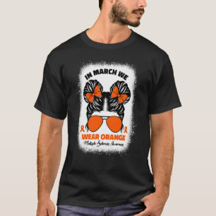T-shirt Enfants En Mars Nous Portons Orange Ms Multiple Sc