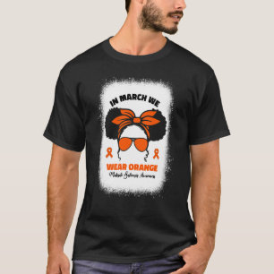 T-shirt Enfants En Mars Nous Portons Orange Ms Multiple Sc