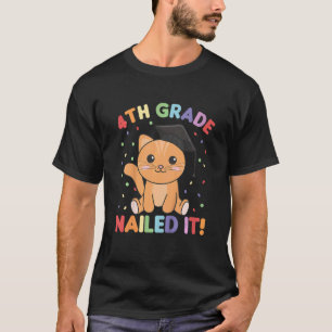 T-shirt Enfants Enfants 4e année Clôturée It Chat Graduati