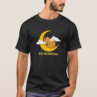 T-shirt Enfants Enfants Aïd Moubarak T Pour Enfants Jeune 