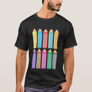 T-shirt Enfants Enfants Apprendre à calculer les mathémati