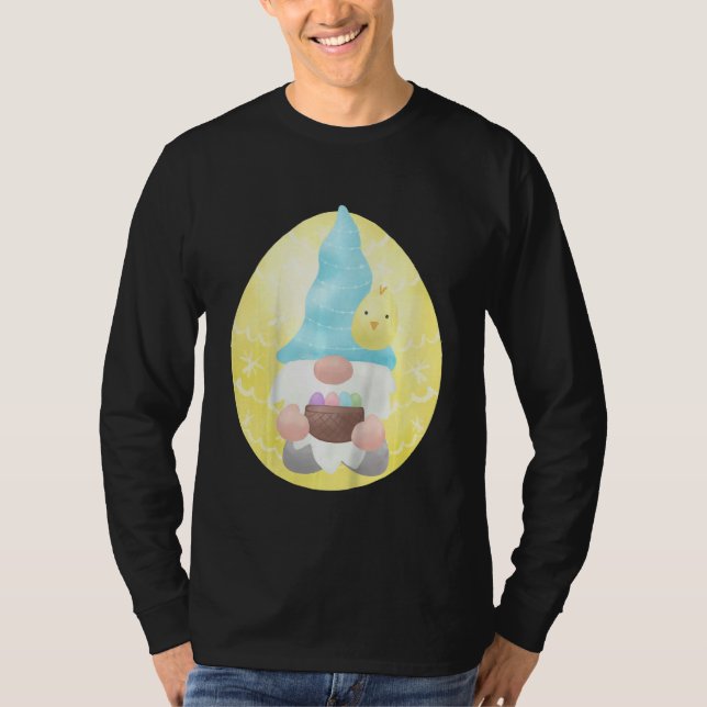 T-shirt Enfants Enfants Gnome tenue de Pâques Pâques Panie (Devant)