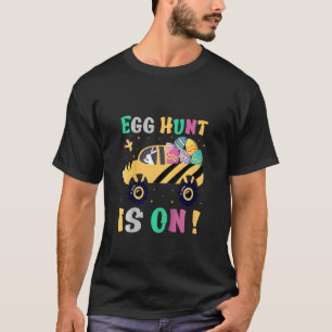 T-shirt Enfants Enfants OEufs Cavator Happy Pâques Excavat