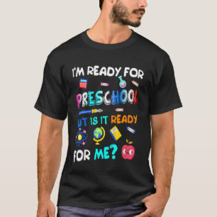 T-shirt Enfants Enfants Primaire Retour À L'École Pré K 1E