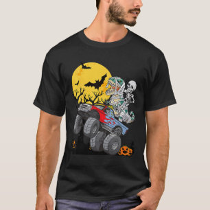 T-shirt Enfants Enfants Squelette Monstre Camion Lune bonb