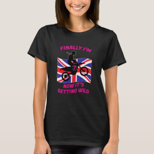 T-shirt Enfants Enfin Sept 7 7e fête d'anniversaire Wild M