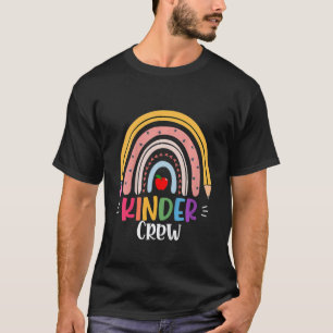 T-shirt Enfants Équipage Kinder Jardin d'Enfants Professeu