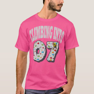 T-shirt Enfants Escalade Dans 7E Escalade Rock Anniversair