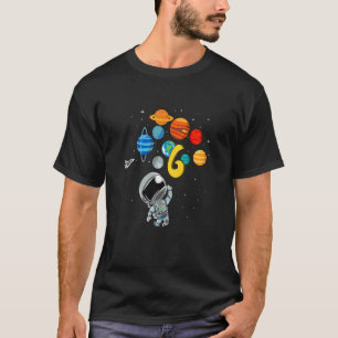 T-shirt Enfants Espace Galaxie Astronaut Universe Planète