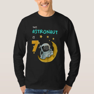 T-shirt Enfants Espace Galaxie Astronaut Universe Planète