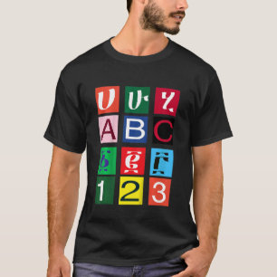 T-shirt Enfants ETHIOPIEN GEEZ ALPHABET ENFANTS