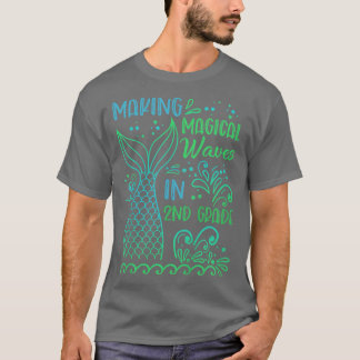 T-shirt Enfants Fabriquant Des Vagues Magiques En 2e Class
