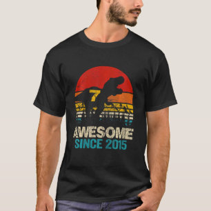 T-shirt Enfants fantastiques depuis 2015 Sept Ans Garçon 7