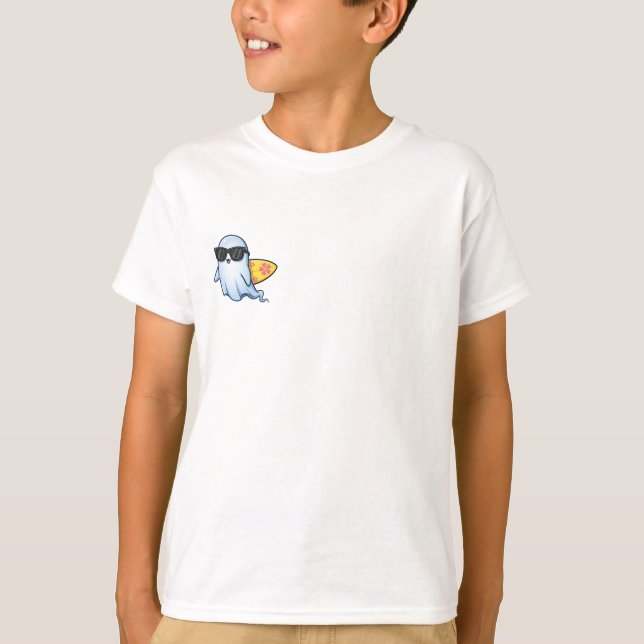 T-shirt Enfants fantômes de l'été surfant (Devant)