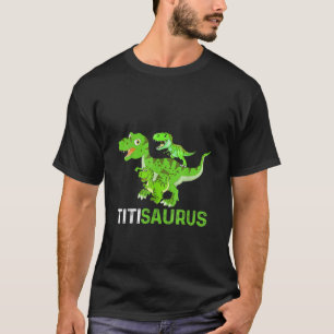 T-shirt Enfants Fête des mères Titisaurus T Rex Dinosaur