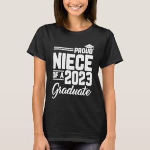 T-shirt Enfants Fier La Nièce D'Une Formation De Diplômée 