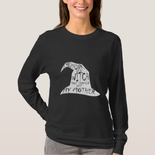 T-shirt Enfants Fille à la mère Salem Sorcière gothique de