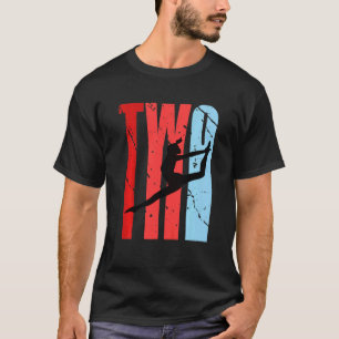 T-shirt Enfants Filles Danse 2e Anniversaire Pour Danse Da