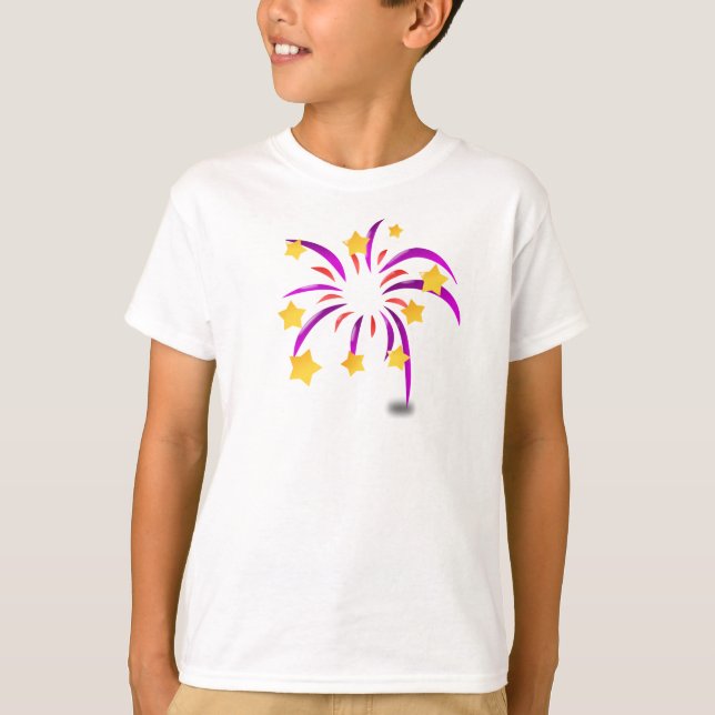 T-shirt Enfants Fireworks (Devant)