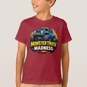 T-Shirt Enfants Folie de Monster Truck