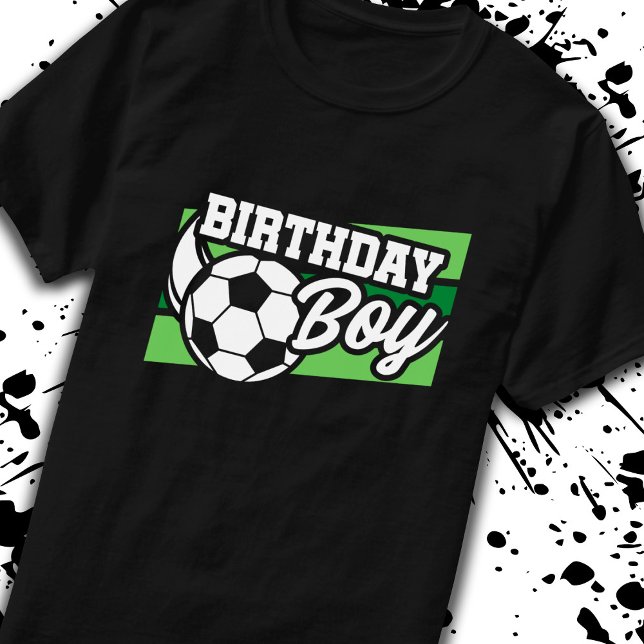 T-shirt Enfants Football Anniversaire Fête Anniversaire Ga (Créateur téléchargé)