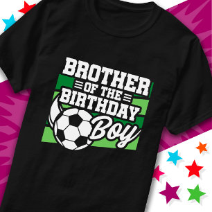 T-shirt Enfants Football Football Party Frère de l'anniver