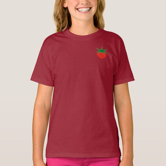 T-Shirt Enfants Fraise (Devant)