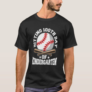 T-shirt Enfants frappant 100e jour de maternelle 100 jours