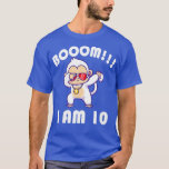 T-shirt Enfants Funny Singe Dabbing Birthday Boom 10 ans<br><div class="desc">Enfants Funny Monkey Dabbing Birthday Boom 10 ans. Grand chemise pour vous,  famille,  grand-père,  grand-mère,  grand-père,  maman,  papa,  soeur,  frère,  oncle,  tante,  hommes,  femmes ou toute autre personne à l'anniversaire,  été,  Fête des Mères,  Fête des pères,  Fête de la Famille,  Thanksgiving,  Noël ou tout anniversaire</div>
