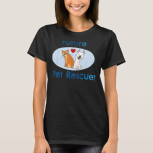T-shirt Enfants Futur Animaux de sauvetage Enfants Chien S