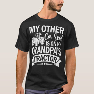 T-shirt Enfants Futur Ferme Fermier Mon Autre Siège Voitur
