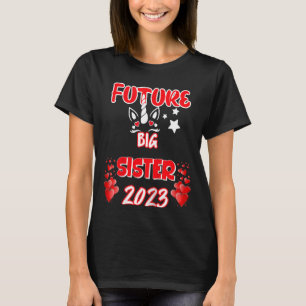 T-shirt Enfants Futur Grande Soeur 2023 annonce de naissan