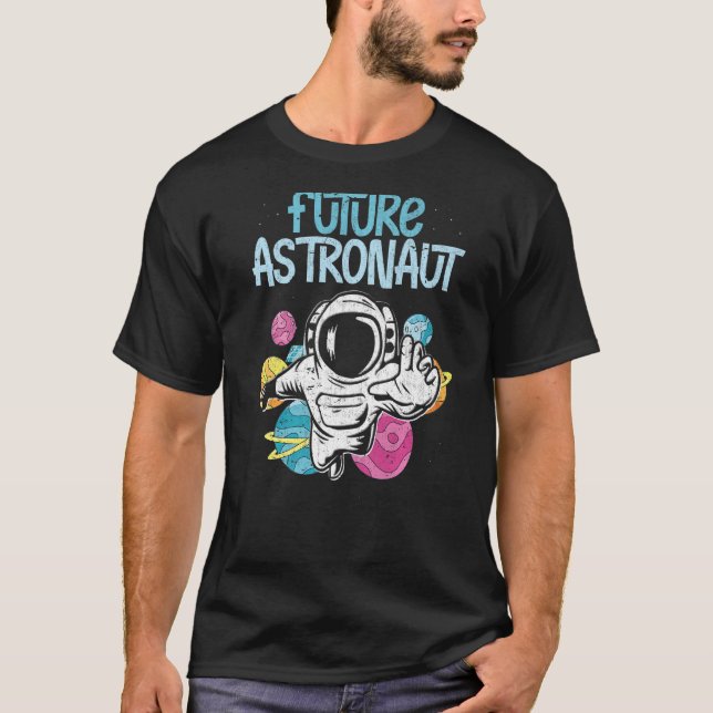 T-shirt Enfants Galaxy Planètes de science spatiale (Devant)