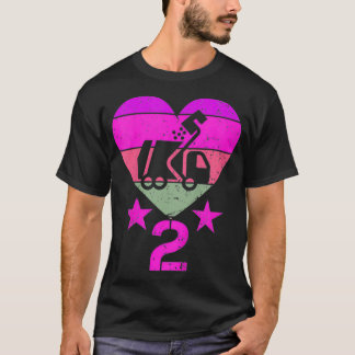 T-shirt Enfants Garbage Truck Anniversaire 2 An Garçon Deu