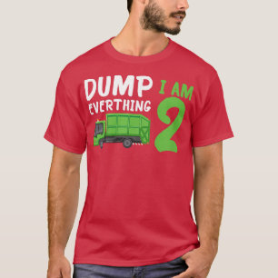 T-shirt Enfants Garbage Truck Dump Tout Je Suis 2 Bir Mign