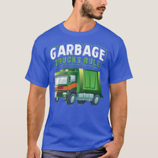 T-shirt Enfants Garbage Trucks Règle Garbage Trucks1550
