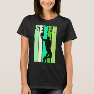 T-shirt Enfants garçons 7e Basket Anniversaire 7 Rétro Uni