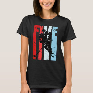 T-shirt Enfants garçons Hockey sur glace 5e anniversaire M