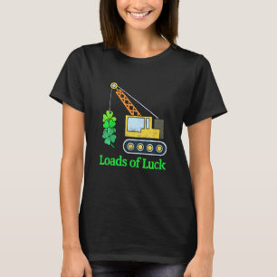 T-shirt Enfants Garçons Saint Patrick S Jour Camion Drôle 